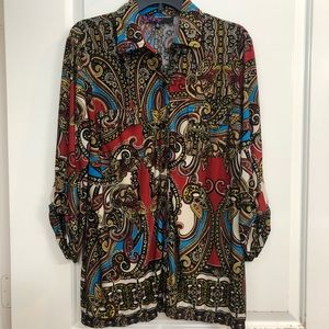 Peck & Peck Vibrant Floral Design XL